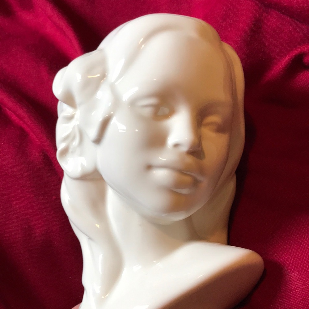 Beautiful ceramic lady